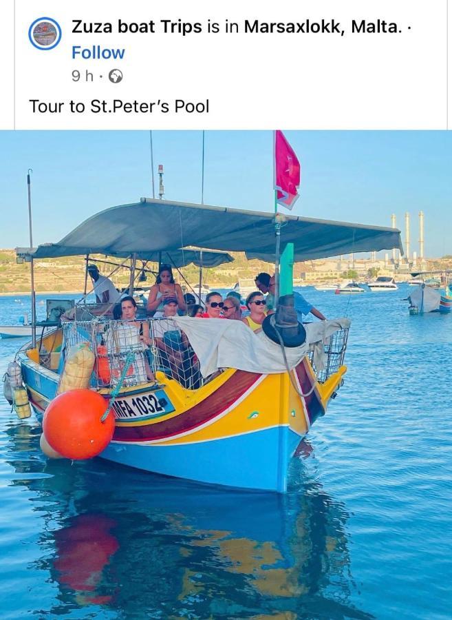 Claire'S Court Appartamento Marsaxlokk Esterno foto
